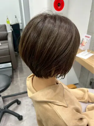 ショート BRAVE福岡天神店所属・BRAVE天神店 ひとみモデル大募集のヘアスタイル