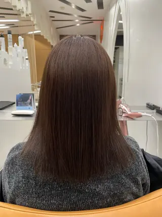 セミロング カラー 【当日予約OK】 メンズカット かなのヘアスタイル