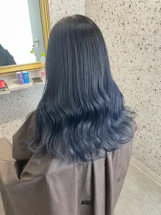 ロング カラー lani hair salon所属・SHOTO ハイトー ン/デザインカラーのヘアスタイル
