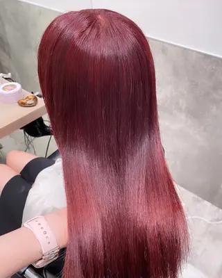 ロング カラー 💗ガーリーヘア🎀 saki💗のヘアスタイル