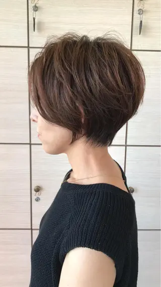 ショート りきまる けんとのヘアスタイル