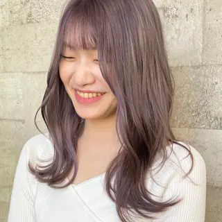 セミロング ナチュラルヘア 🌱/久留米/あまのヘアスタイル