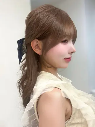 ロング カラー 艶髪/モテヘア🎀 MIHOのヘアスタイル