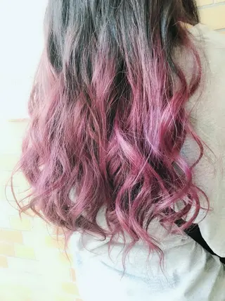 ロング カラー 【AMANEQ】 yuka🦋のヘアスタイル