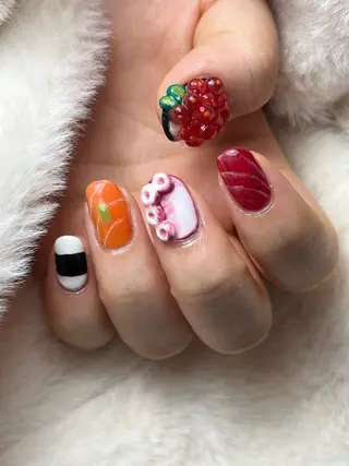 ネイル P nail所属・P nail ピーネイルのネイルデザイン