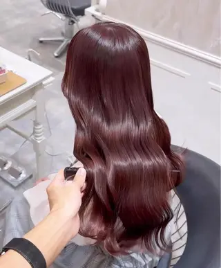 セミロング カラー Kazuki 艶髪特化のヘアスタイル