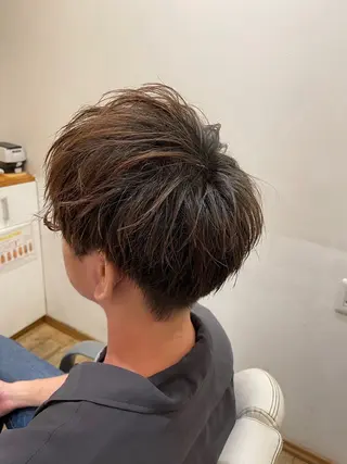 ショート メンズ ROSSO川口 アラカワのヘアスタイル