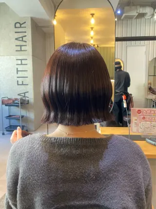 カラー ヘアアレンジ 髪質改善＆トリートメント over hair所沢店所属・韓国風/レイヤー/ 𝑵𝒂𝒏𝒂🩶のヘアスタイル