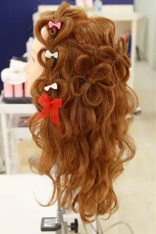 ロング ヘアアレンジ ベストシーン 新浦安のマツエク・マツパデザイン