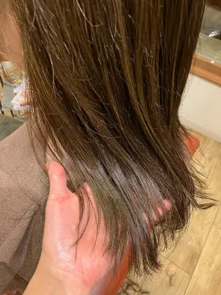 ミディアム カラー 清水 美香のヘアスタイル