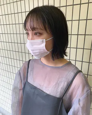 ショート カラー パーマ美容師 hanaのヘアスタイル