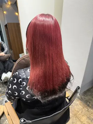 ロング カラー 透明感カラー/パーマ 🌀アオノアユミのヘアスタイル