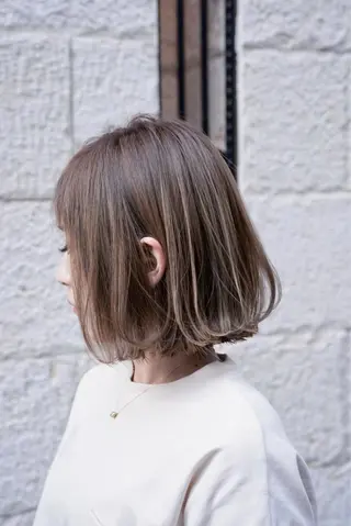 ミディアム カラー ヘアアレンジ ひな 🕯️🤎のヘアスタイル