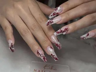 ネイル 💕鈴木ユリ パラジェル/オフ無料のネイルデザイン