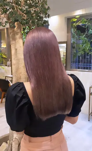ロング Belle五丁目店所属・韓国風デジタルパーマ 宗像 快歩のヘアスタイル