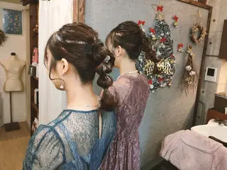 ヘアアレンジ HempBeauty 浅野アサミのヘアスタイル