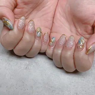 ネイル among アマン所属・lecoa_ kana／amongのネイルデザイン