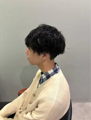 パーマ メンズ earth元住吉店所属・メンズ特化 HARUTOのヘアスタイル