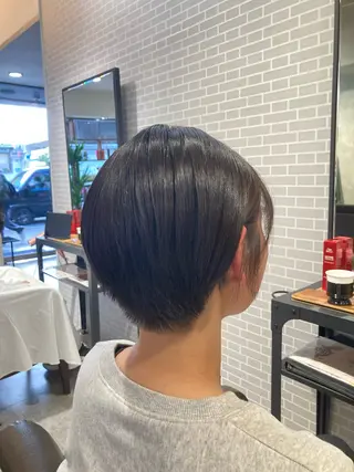 ショート ぱく みやんのヘアスタイル