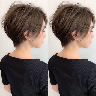 ショート カラー キッズ ネイル マツエク・マツパ 👑ボブ、レイヤー 心斎橋/高城涼也のヘアスタイル