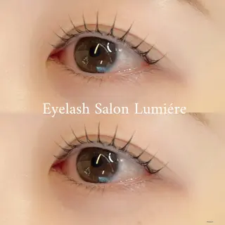 マツエク・マツパ Lumiére 鈴木咲良のマツエク・マツパデザイン