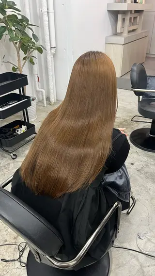 ロング An カラーモデル募集中✨のヘアスタイル