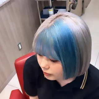 カラー 田村 柊真のヘアスタイル