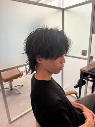 ミディアム メンズ tatsuki/ 天神メンズパーマのヘアスタイル