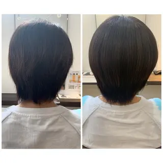 ショート ケアリスト 秋元のヘアスタイル