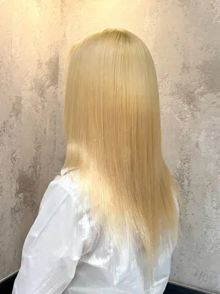 ミディアム 推し活カラー/暖色 /ブリーチなし/横浜のヘアスタイル