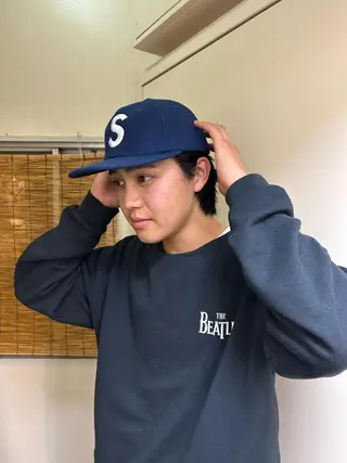 カラー メンズ ☕️結【suii.】 ボブ/ヘアセット☕️のヘアスタイル