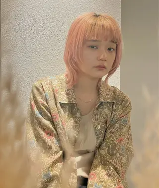 ミディアム カラー 浦和Lond 山本賢人のヘアスタイル