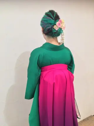 ヘアアレンジ 乳井 悠香のヘアスタイル