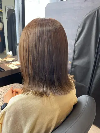 ミディアム カラー One By The Ect所属・ショート/脱白髪染め ☆宇﨑悠実のヘアスタイル