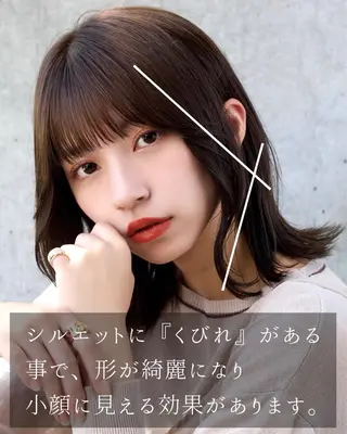 ミディアム SALOWIN原宿AROA店所属・顔まわり神カット✂︎ 齋藤雄大【表参道】のヘアスタイル