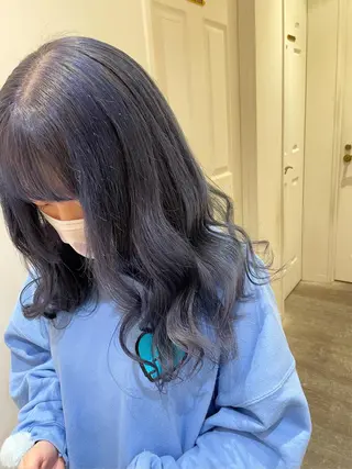 ロング カラー エクステ/ハイトーン 🐏☁️miminaのヘアスタイル