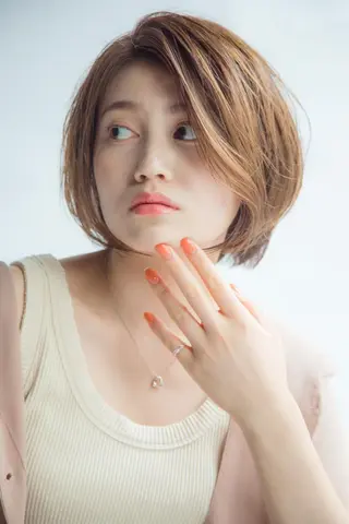ショート Fi-Ne吉祥寺店所属・プルエクステ モデル募集蛇石のヘアスタイル