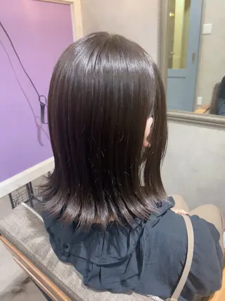 ミディアム OxO Hair 【オーヘアー】所属・🌼おがわたくや🌼 髪質改善のヘアスタイル