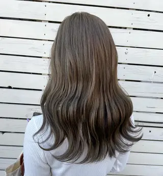 ロング 近藤 楓花のヘアスタイル