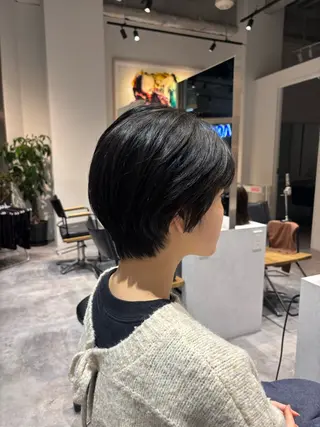 ショート カラー ヘアアレンジ レイヤー/メンズ🥑 マエダアズミ🥑のヘアスタイル