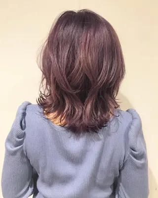 ミディアム カラー 12月限定クーポン 💕大量更新ブリーチのヘアスタイル