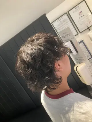 パーマ メンズ トップスタイリスト 桂　嵩太のヘアスタイル