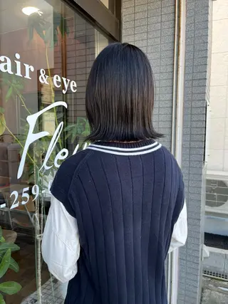 ショート Un Fleur所属・立野 希沙のヘアスタイル