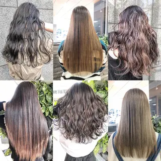 セミロング REVE所属・TAKU 美容師のヘアスタイル