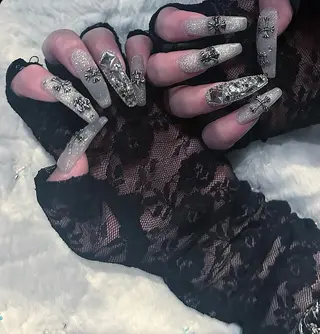 ロング zir nail 💞KASUMIのネイルデザイン