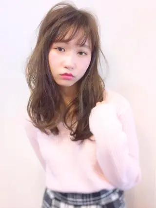 セミロング 横井伴典 矢場町 メンズカット/パーマのヘアスタイル