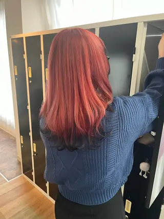 ロング ハイーンカラー/外国 人風カラー/ミノリのヘアスタイル