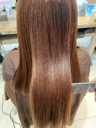 ロング 大場 優弥のヘアスタイル