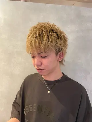 メンズ フリーランスシェアサロンルレイル所属・心斎橋/メンズ /ルレイル/地形真希のヘアスタイル