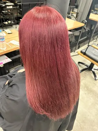 ロング 女性らしいモテヘア 韓国ヘアhikariのヘアスタイル